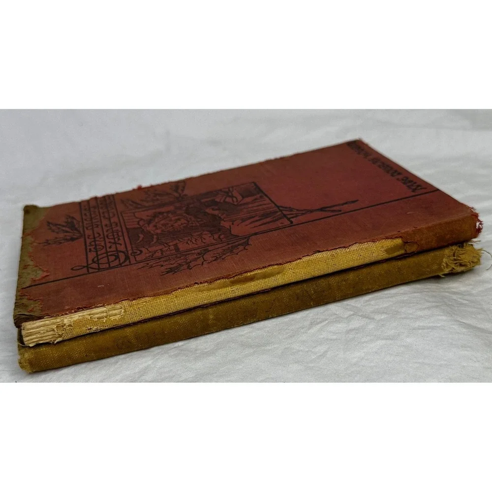 Kate Douglas Wiggin Bird's Christmas Carol Set 2 Books Vintage 1888 Set 2 AS IS